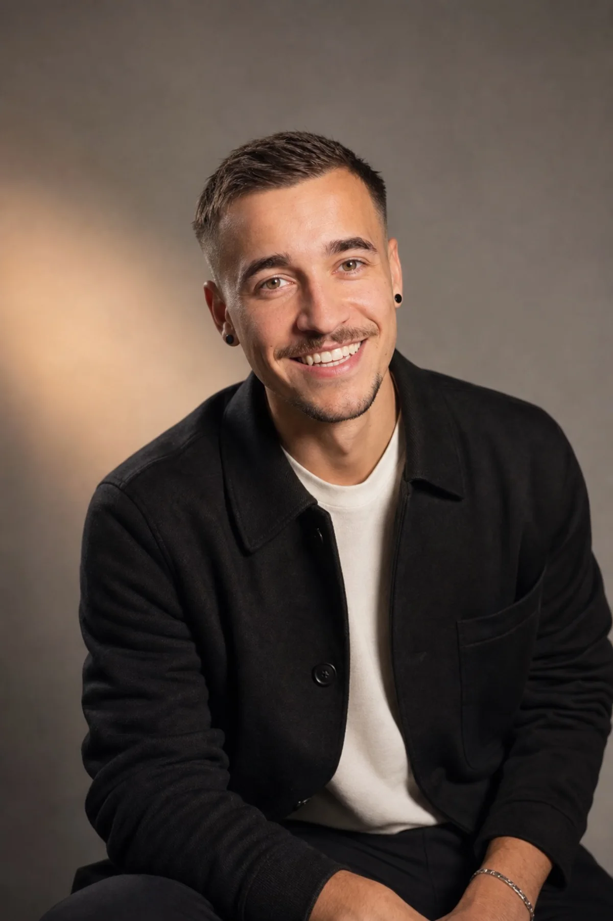 Luca Keicher von KK-VISUALS, frontales Portrait